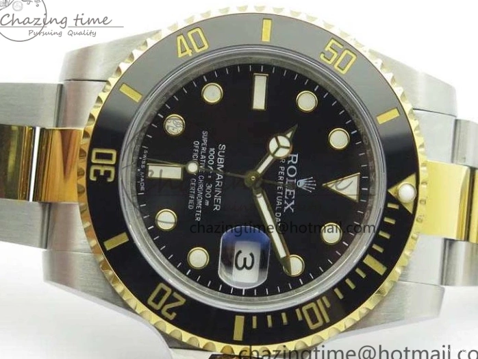 YG 116613LN Noob On Submariner SS Black V5 A2836 Bracelet Dial Edition 1:1 Best 0403